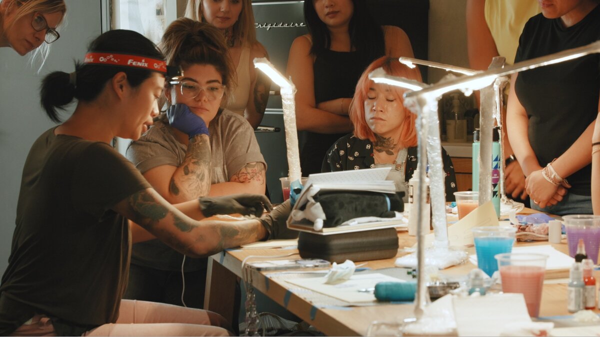 Patch tattoo training workshop